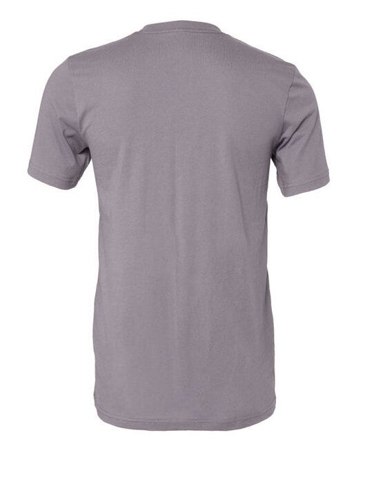 Bella + Canvas Canvas Unisex Jersey Short Sleeve Tee - Storm Grey