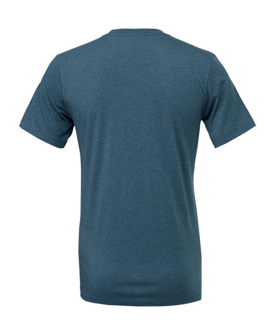 Bella + Canvas Canvas Unisex Heather Jersey SS Tee - Heather Deep Teal