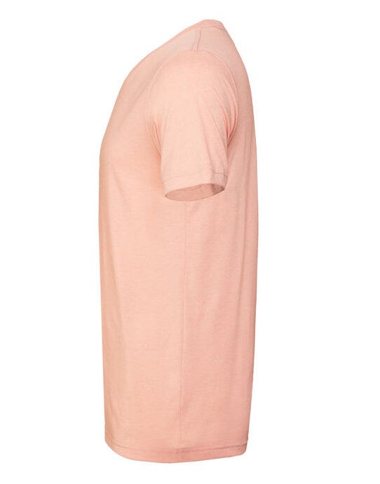 Bella + Canvas Canvas Unisex Heather Jersey SS Tee - Heather Peach
