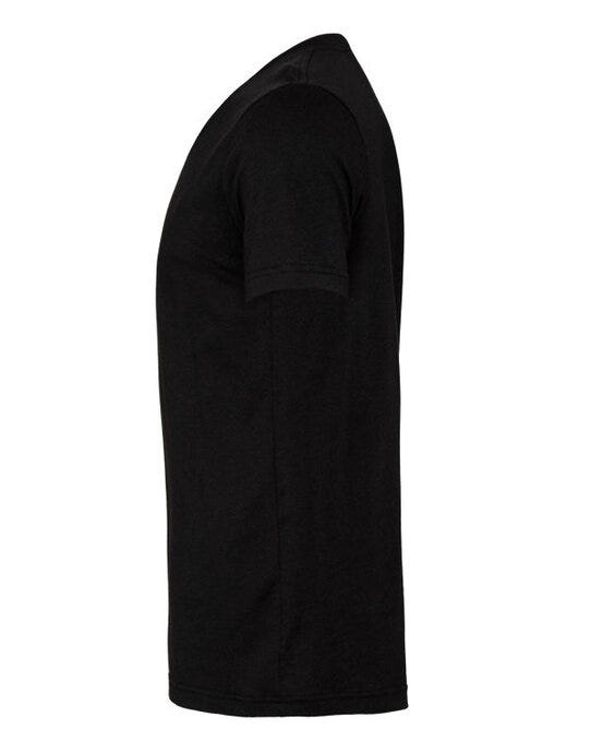 Bella + Canvas Canvas Unisex Heather Jersey SS Tee - Black/Heather