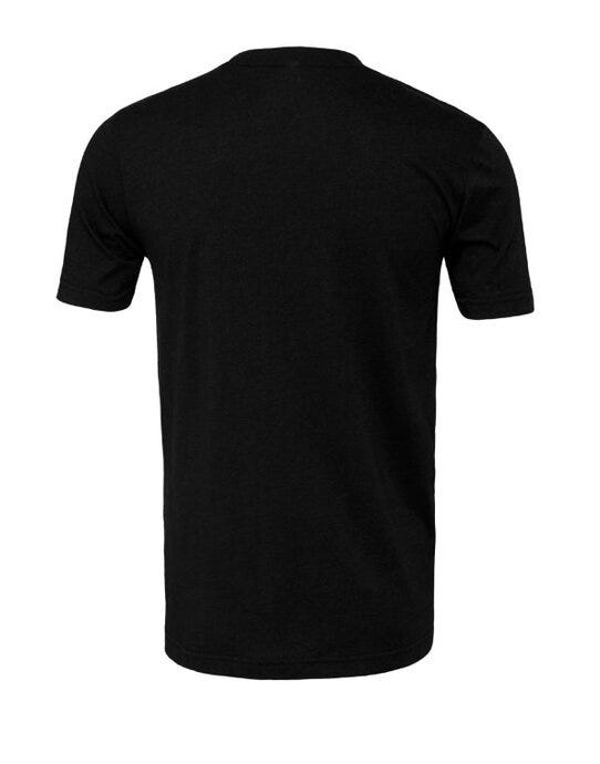 Bella + Canvas Canvas Unisex Heather Jersey SS Tee - Black/Heather
