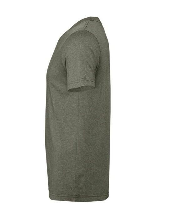 Bella + Canvas Canvas Unisex Heather Jersey SS Tee - Heather Military Green