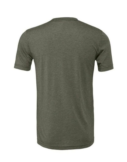 Bella + Canvas Canvas Unisex Heather Jersey SS Tee - Heather Military Green