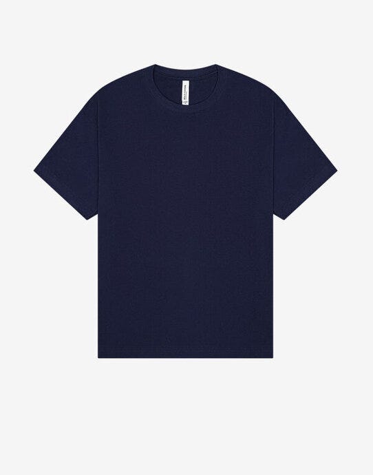 Bella + Canvas Unisex Heavy Boxy Tee - Navy