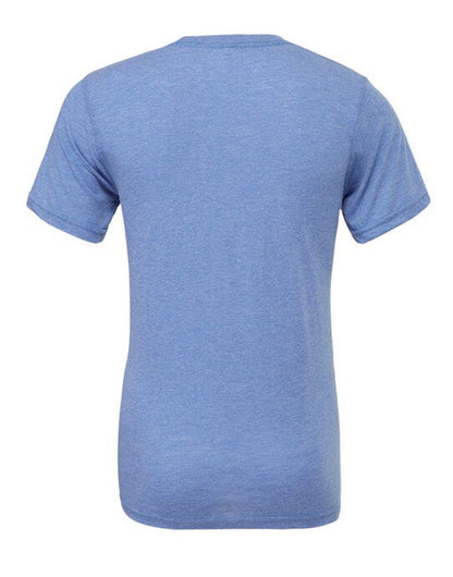 Bella + Canvas Canvas Unisex Tri-blend S/Sleeve Tee - Blue Triblend