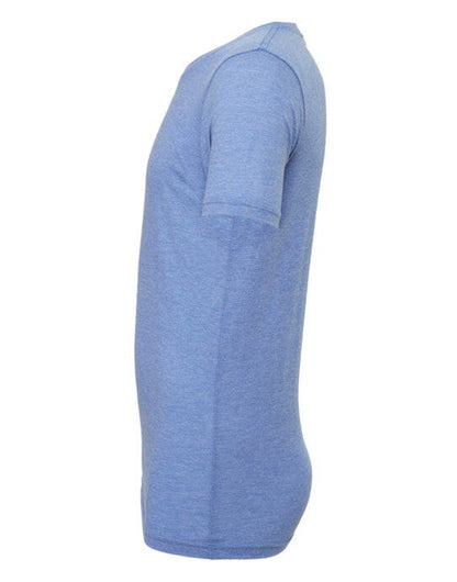 Bella + Canvas Canvas Unisex Tri-blend S/Sleeve Tee - Blue Triblend