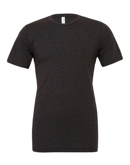 Bella + Canvas Canvas Unisex Tri-blend S/Sleeve Tee - Charcoal Black Triblend
