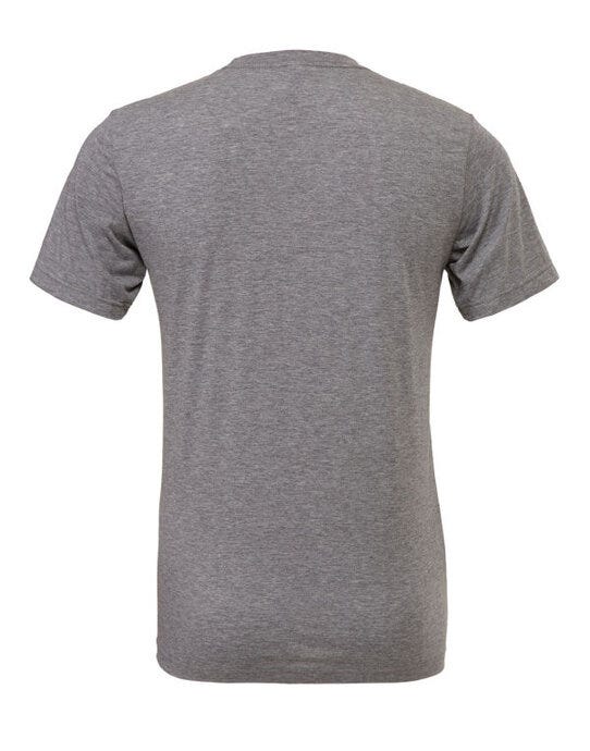 Bella + Canvas Canvas Unisex Tri-blend S/Sleeve Tee - Grey Triblend