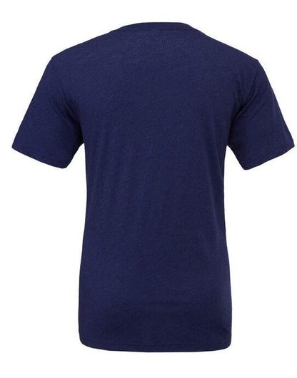 Bella + Canvas Canvas Unisex Tri-blend S/Sleeve Tee - Navy Triblend