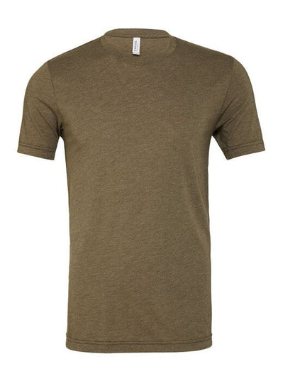 Bella + Canvas Canvas Unisex Tri-blend S/Sleeve Tee - Olive Triblend