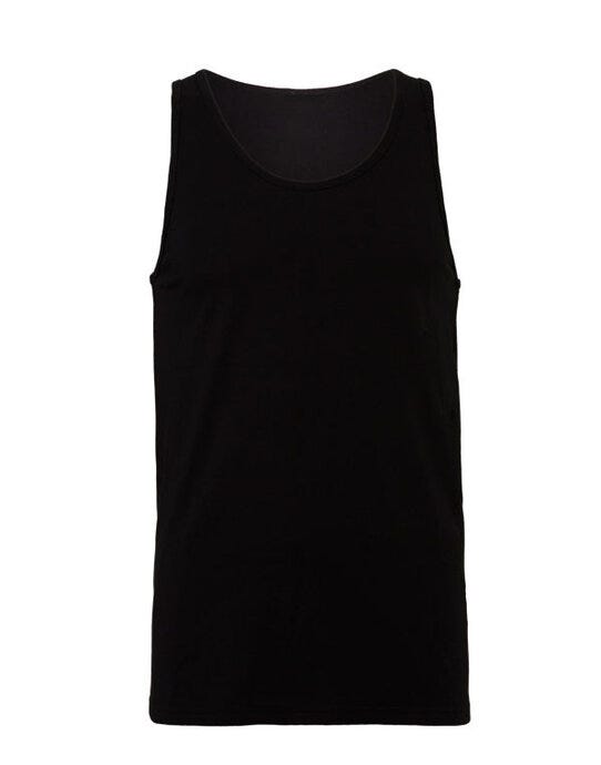 Bella + Canvas Canvas Unisex Jersey Tank - Black