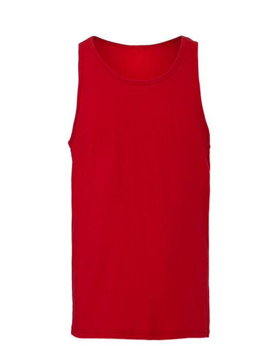 Bella + Canvas Canvas Unisex Jersey Tank - Red