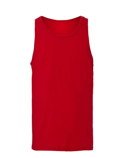 Bella + Canvas Canvas Unisex Jersey Tank - Red