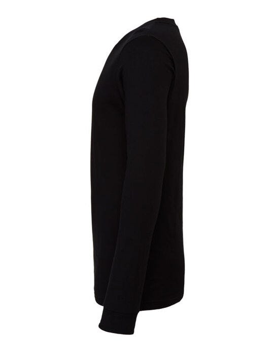 Bella + Canvas Canvas Unisex Jersey LS Tee - Black