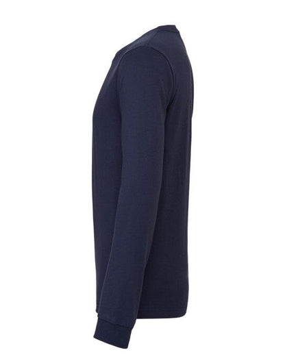 Bella + Canvas Canvas Unisex Jersey LS Tee - Navy