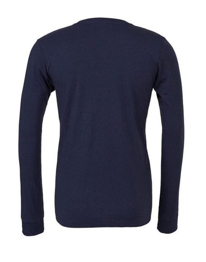 Bella + Canvas Canvas Unisex Jersey LS Tee - Navy