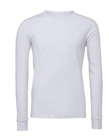 Bella + Canvas Canvas Unisex Jersey LS Tee - White