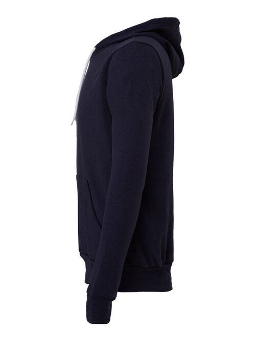 Bella + Canvas Canvas Unisex Fleece Pullover Hoodie - Navy