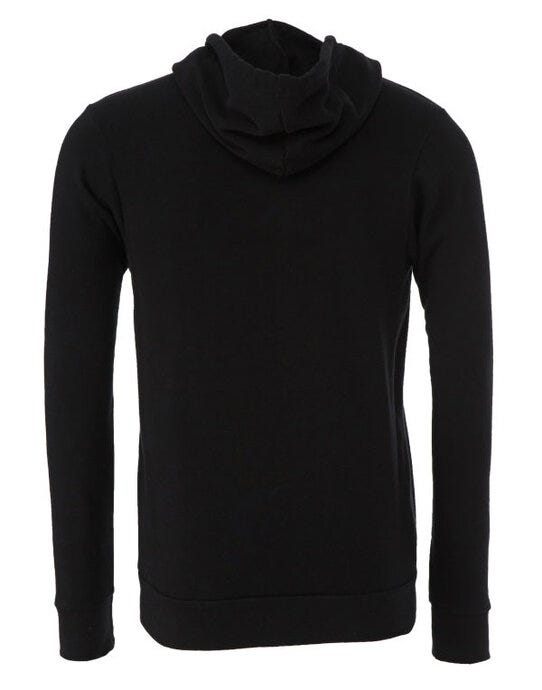 Bella + Canvas Canvas Unisex Fleece Zip-Up Hoodie - Black