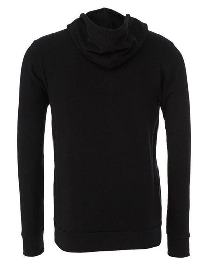 Bella + Canvas Canvas Unisex Fleece Zip-Up Hoodie - Black