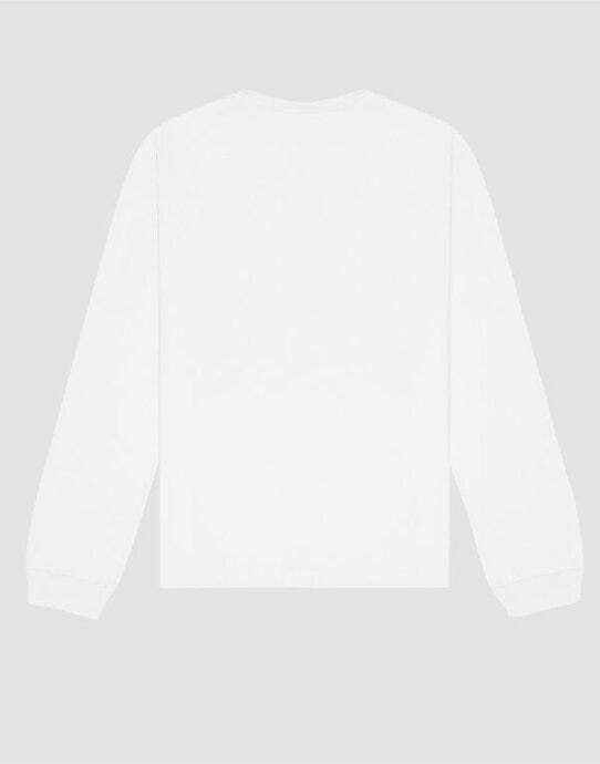 Bella + Canvas Heavyweight LS Tee - White