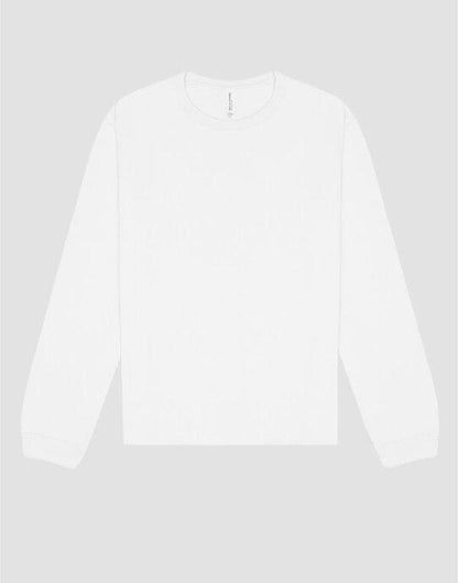 Bella + Canvas Heavyweight LS Tee - White
