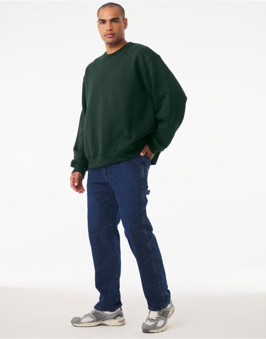 Bella + Canvas Crewneck Heavy Sweat - Forest