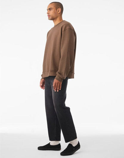 Bella + Canvas Crewneck Heavy Sweat - Vintage Brown