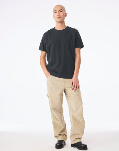 Bella + Canvas Unisex Heavy Dry Dye Tee - Washed Black