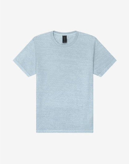 Bella + Canvas Unisex Heavy Dry Dye Tee - Light Washed Denim