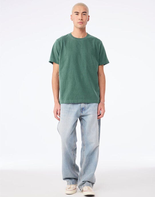 Bella + Canvas Unisex Heavy Dry Dye Tee - Washed Pine