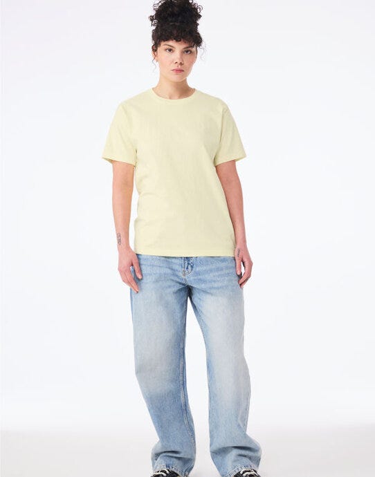Bella + Canvas Unisex Heavy Dry Dye Tee - Buttermilk