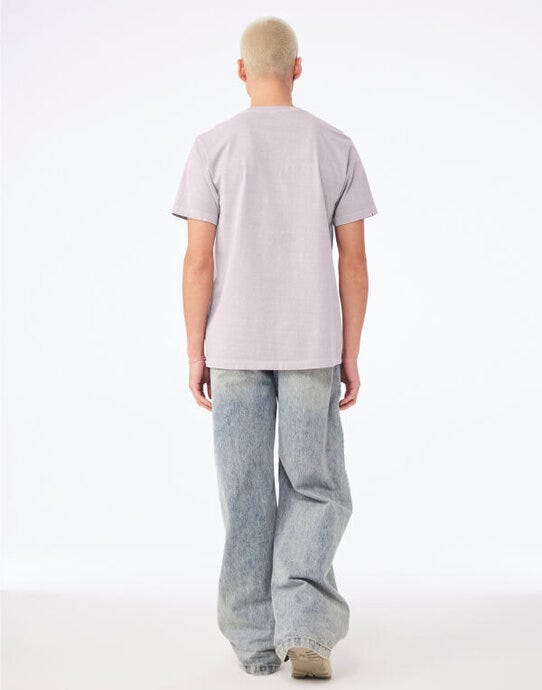 Bella + Canvas Unisex Heavy Dry Dye Tee - Washed Lavender