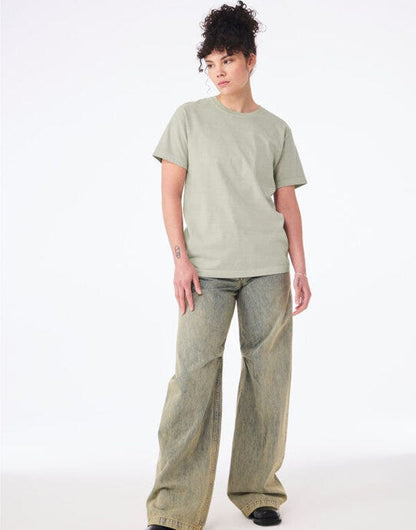 Bella + Canvas Unisex Heavy Dry Dye Tee - Washed Thyme