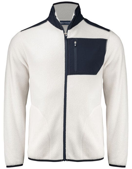 Cutter & Buck C&B Cascade Sherpa Fleece - Shell White