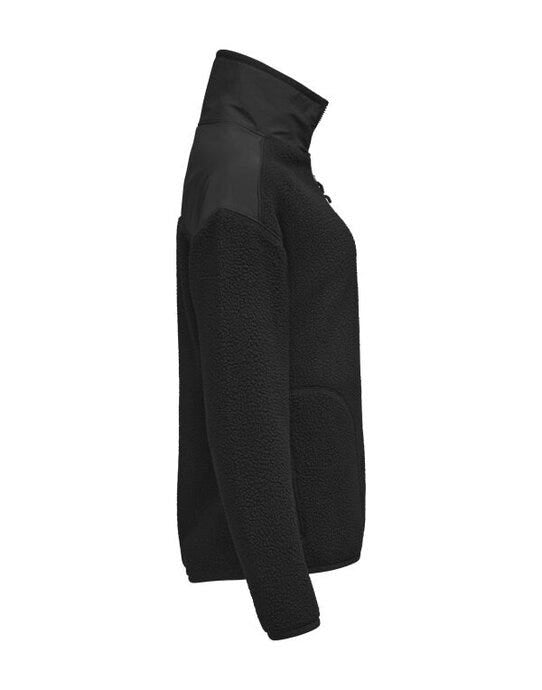 Cutter & Buck C&B Ladies Cascade Sherpa Fleece - Black