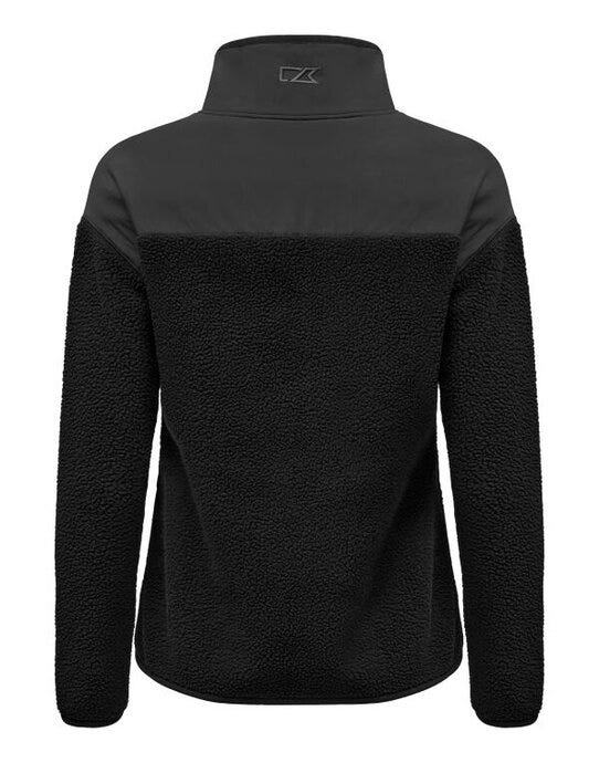 Cutter & Buck C&B Ladies Cascade Sherpa Fleece - Black