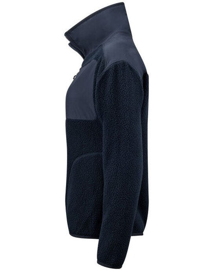 Cutter & Buck C&B Ladies Cascade Sherpa Fleece - Dark Navy
