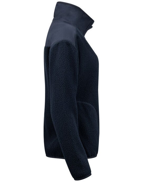 Cutter & Buck C&B Ladies Cascade Sherpa Fleece - Dark Navy