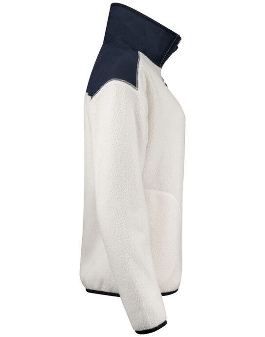 Cutter & Buck C&B Ladies Cascade Sherpa Fleece - Shell White