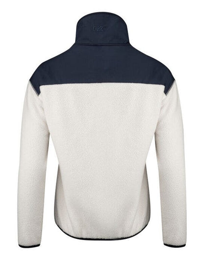 Cutter & Buck C&B Ladies Cascade Sherpa Fleece - Shell White