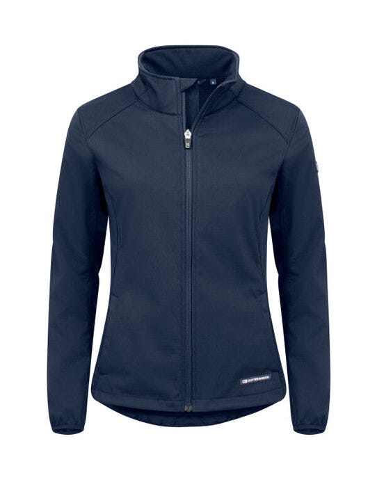 Cutter & Buck C&B Ladies Oak Harbor Softshell Jacket - Dark Navy