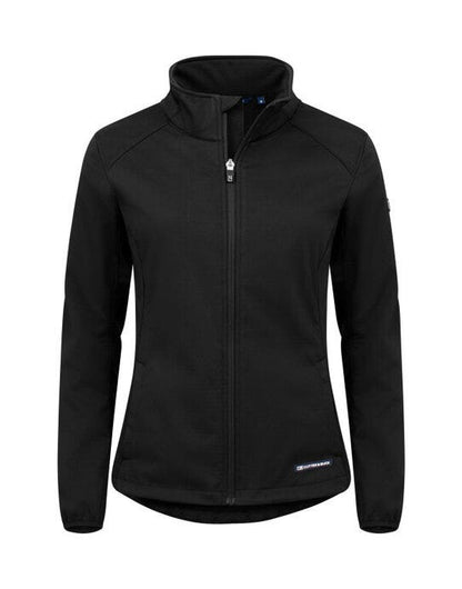 Cutter & Buck C&B Ladies Oak Harbor Softshell Jacket - Black