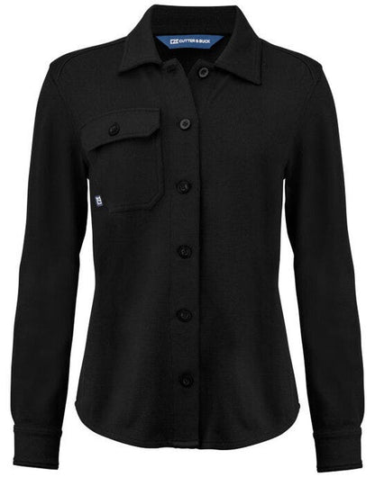 Cutter & Buck C&B Ladies Advantage Leisure Shirt - Black