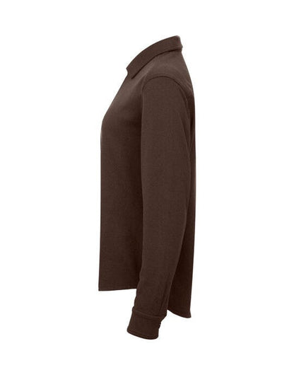 Cutter & Buck C&B Ladies Advantage Leisure Shirt - Dark Mocca