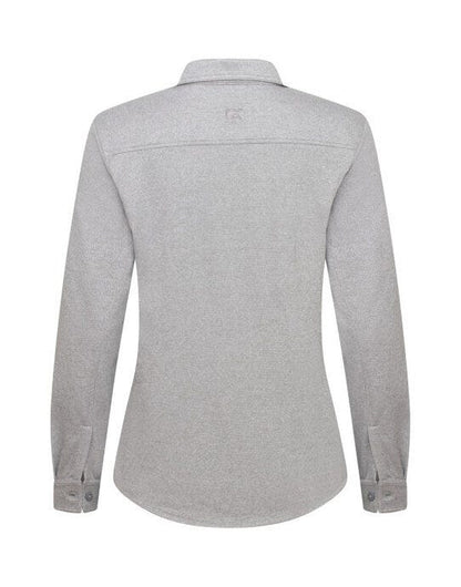Cutter & Buck C&B Ladies Advantage Leisure Shirt - Grey Melange