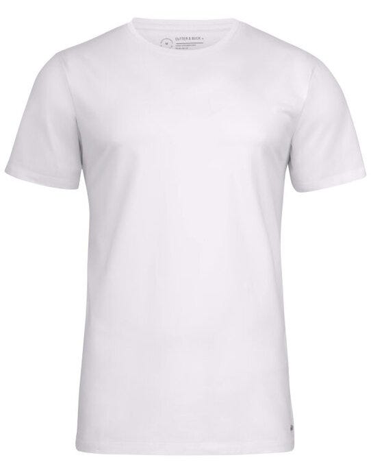 Cutter & Buck C&B Manzanita Roundneck T-Shirt - White