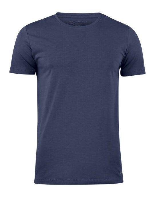 Cutter & Buck C&B Manzanita Roundneck T-Shirt - Dark Navy