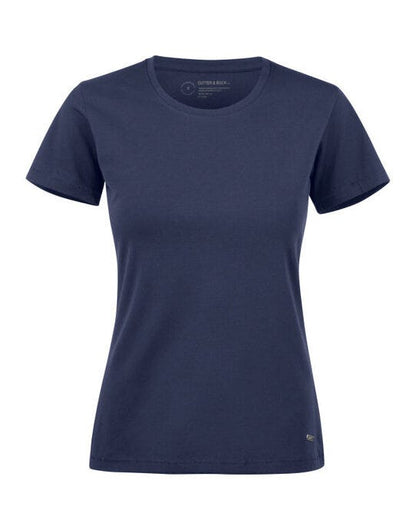 Cutter & Buck C&B Ladies Manzanita Roundneck T-Shirt - Dark Navy