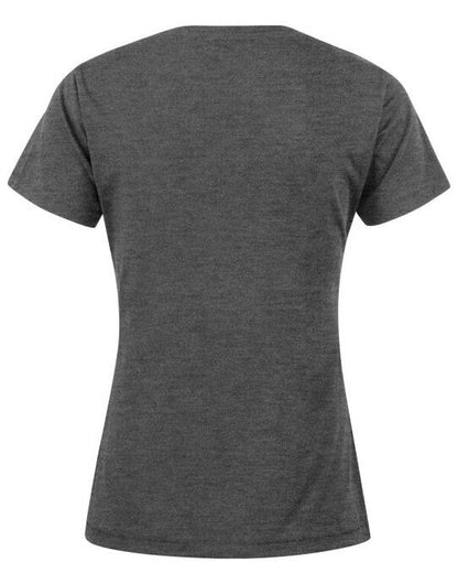 Cutter & Buck C&B Ladies Manzanita Roundneck T-Shirt - Anthracite Melange